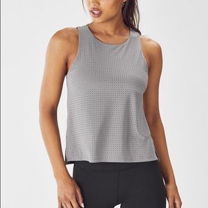 Fabletics Grey Workout Tank